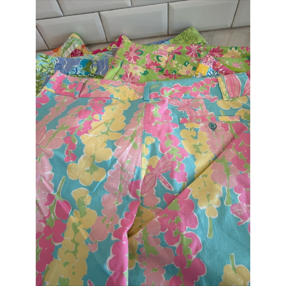lot of 6 lilly pulitzer Capri Pants Size 8 GW0004 - Picture 9 of 9